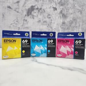 Epson 69 Ink Yellow, Cyan & Magenta - 220, 320, 420 (new) other, unopened
